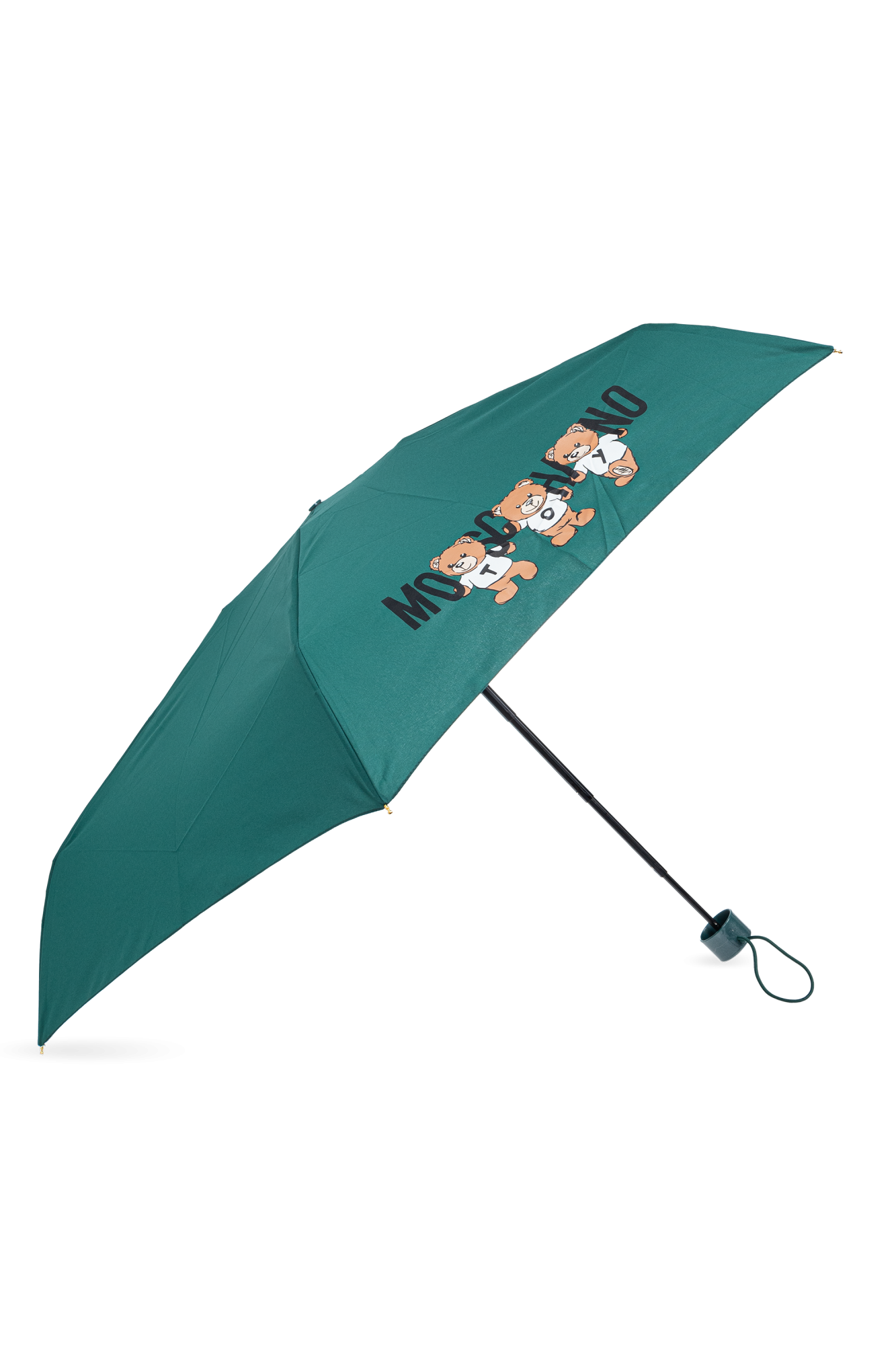 Green Umbrella with logo Moschino - Vitkac France